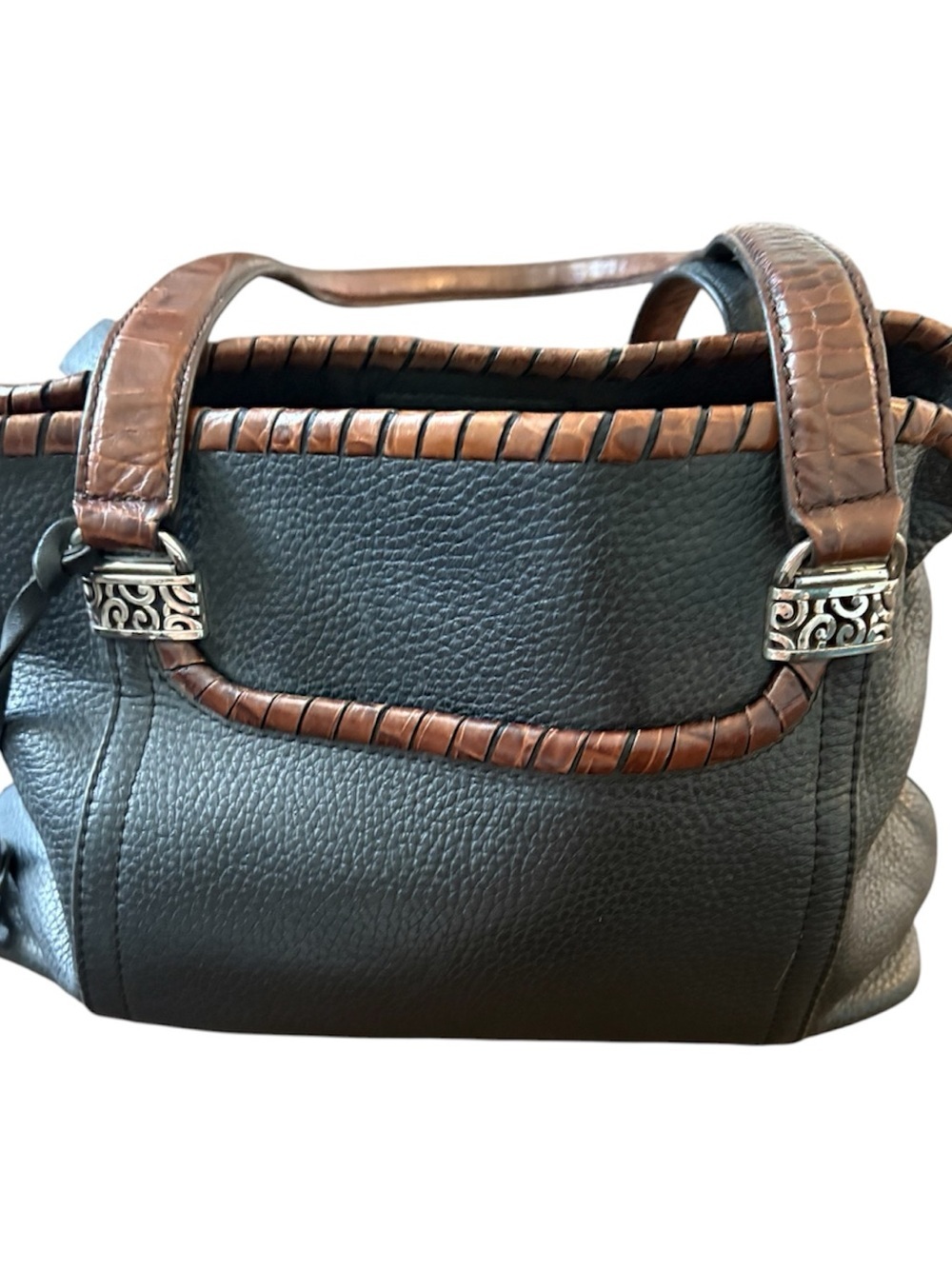 Vintage Brighton Black pebble leather bag